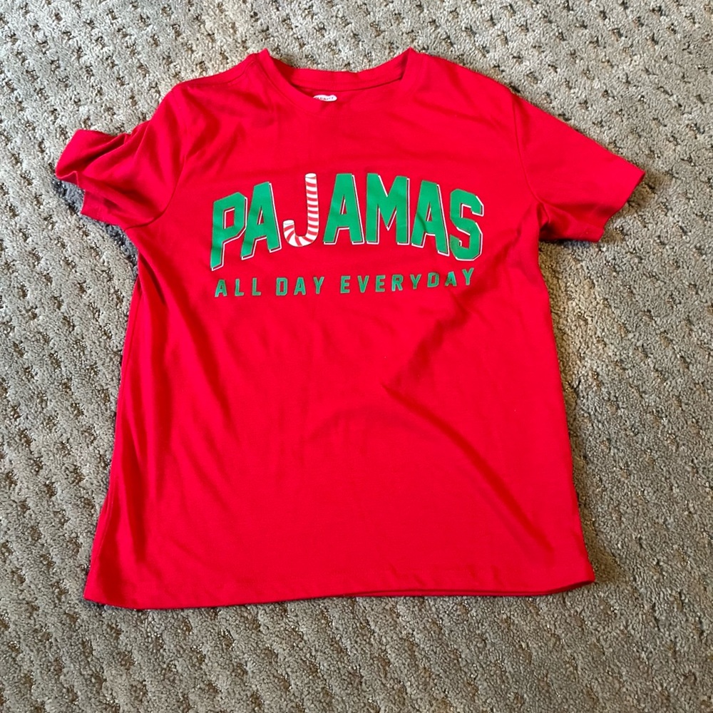 Old Navy pajama shirt. Size boys L 10-12